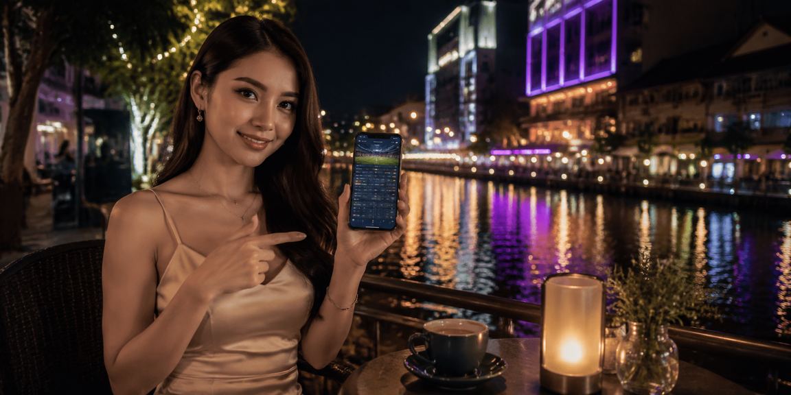 Pengguna bermain kasino mudah alih menggunakan telefon pintar di Melaka